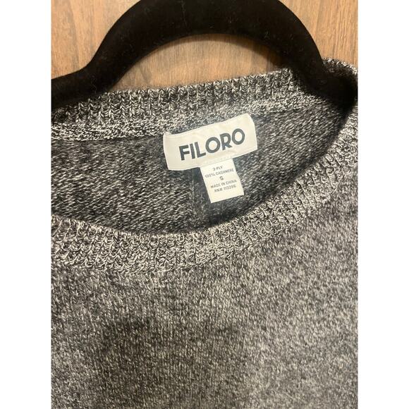 FILORO 100% Cashmere Sweater, Size S - Picture 3 of 5